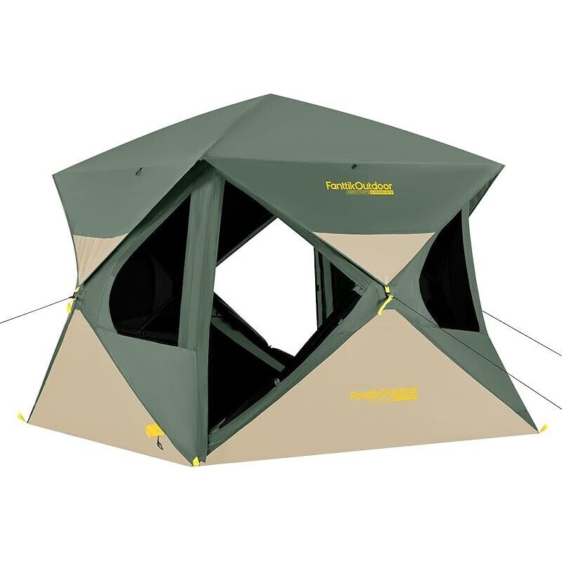 FanttikOutdoor Alpha C4 Ultra Camping Tent 4-Person: Speedy Setup, Durable Shelter