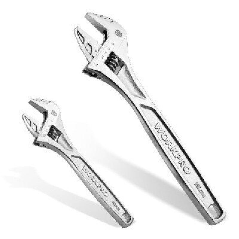 WORKPRO Adjustable Wrench Set - Versatile and Durable Toolset