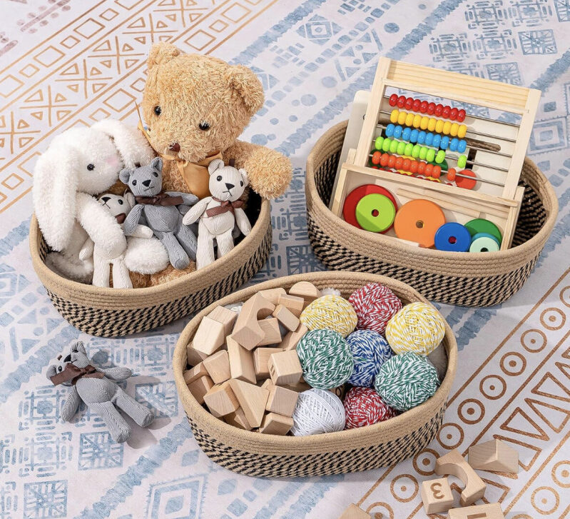 Affordable Woven Storage Bins - Perfect for Home Organization