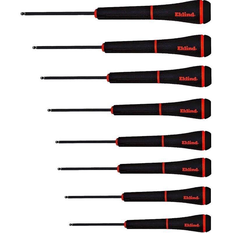 EKLIND PSD Ball-Hex Precision Screwdriver Set - 8pc