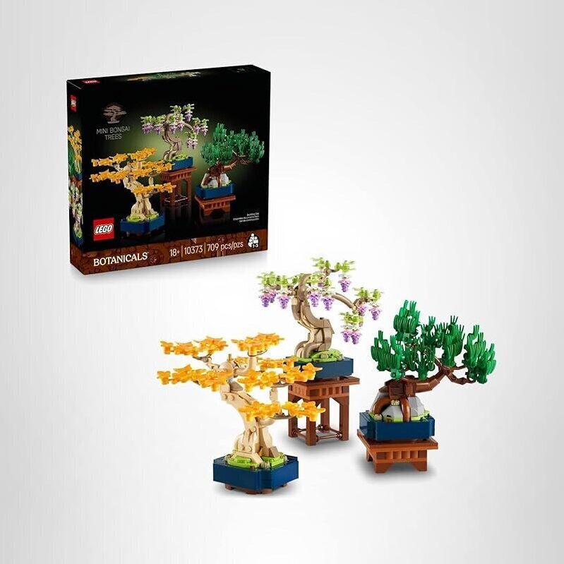 LEGO Botanicals Mini Bonsai Trees Building Set 10373