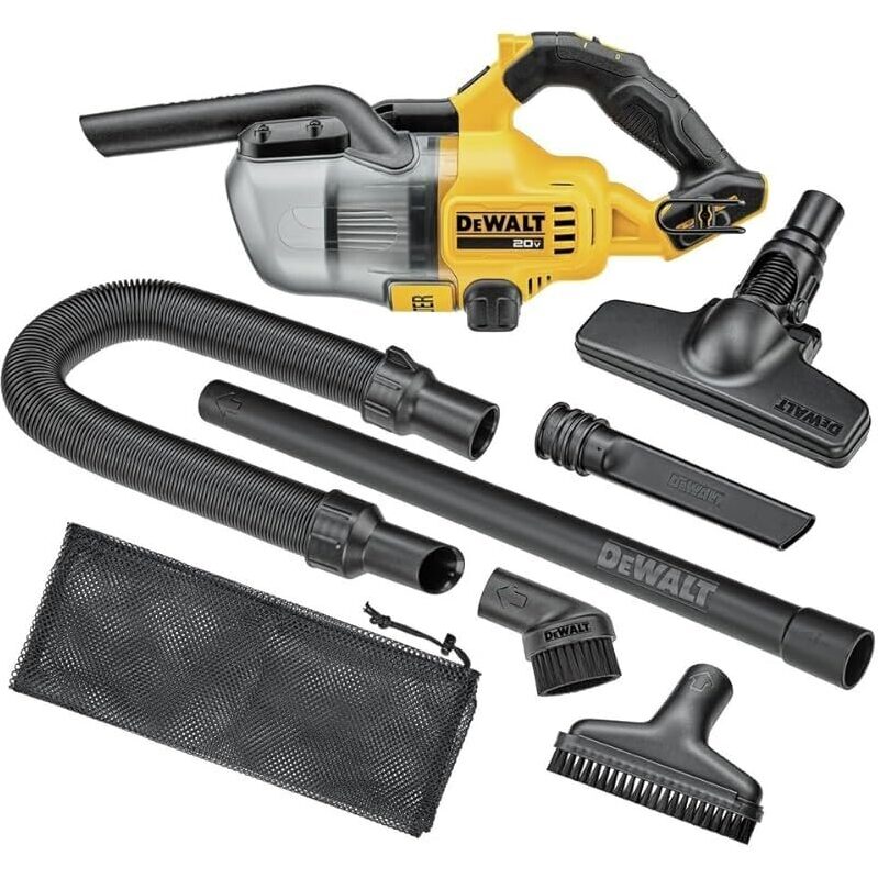 DeWalt 20V Cordless Handheld Vacuum DCV501HB: Efficient and Versatile Cleaning