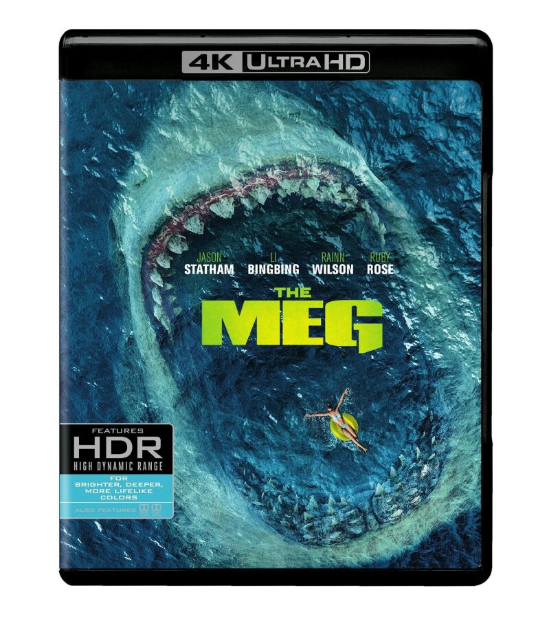 The Meg 4K UHD + Blu-ray - High-Quality Movie Experience