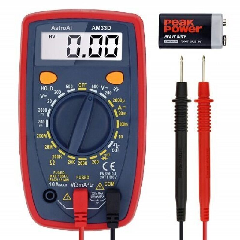AstroAI Multimeter - Affordable Precision Tool for DIY and Professional Use