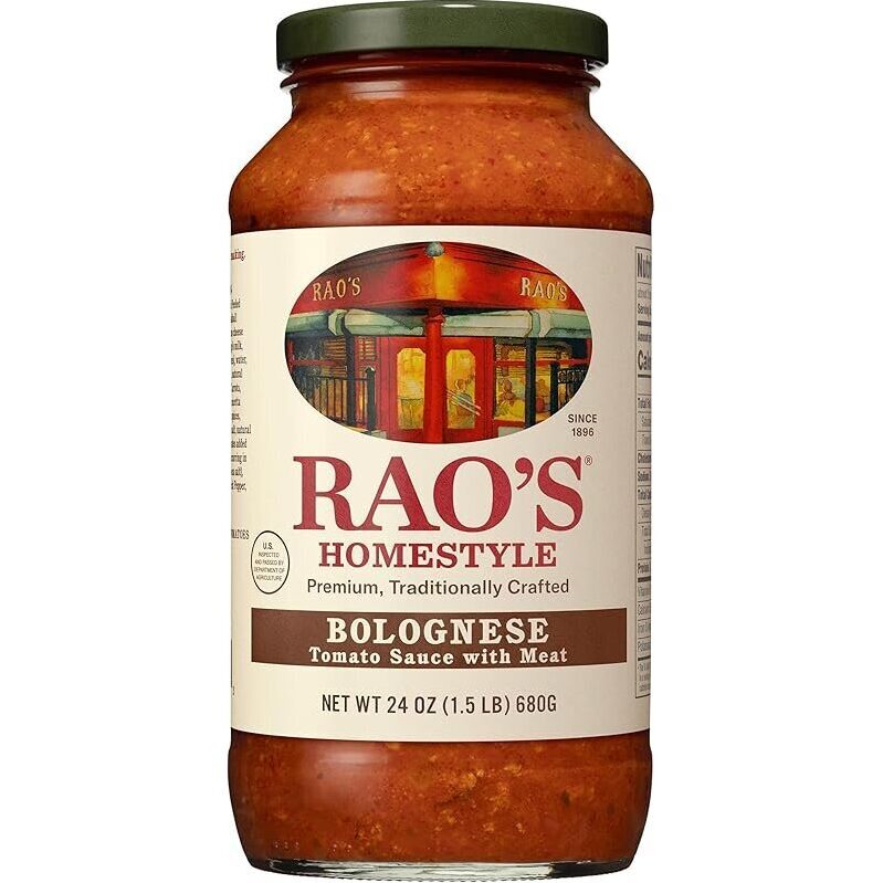 Rao's Homestyle Bolognese Sauce: Authentic Italian Flavor in Every Jar
