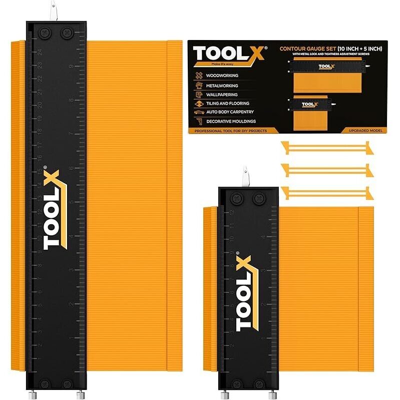 ToolX Contour Gauge Set: Precision and Convenience for DIY Projects