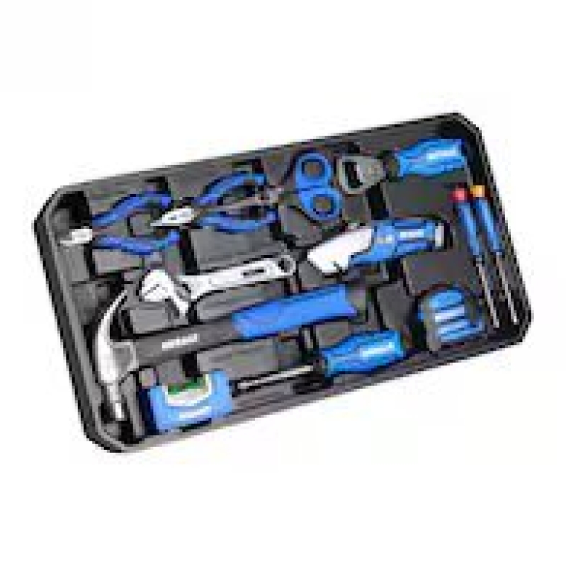 Kobalt 20-Piece Blue Household Tool Set with Hard Case