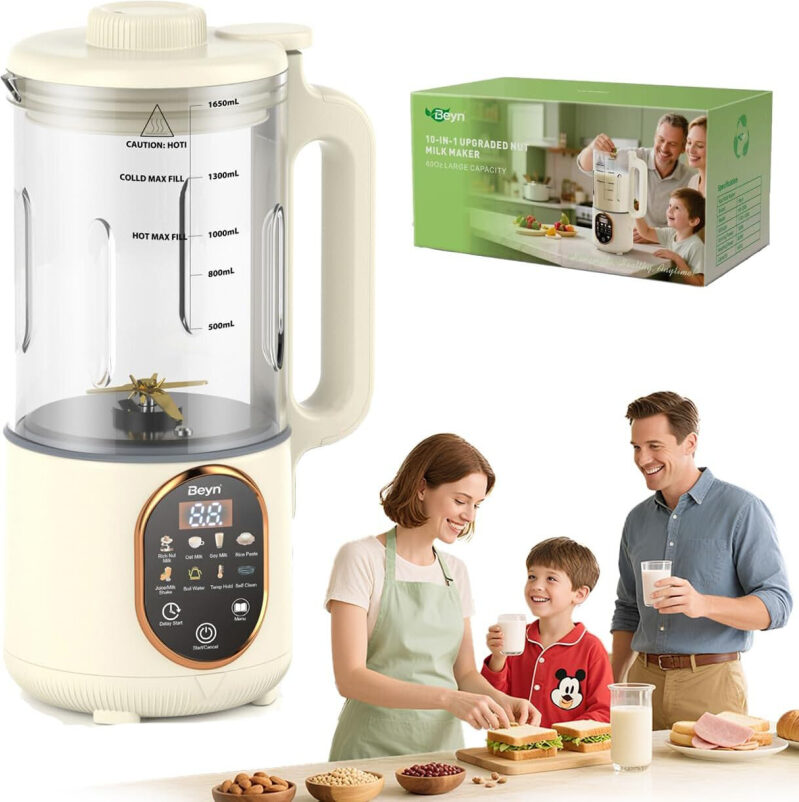 10-in-1 Automatic Nut Milk Maker - Prime Exclusive Deal
