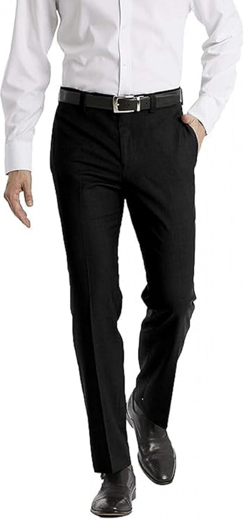 Calvin Klein Men's Modern Fit Dress Pants - Performance Stretch Fabric