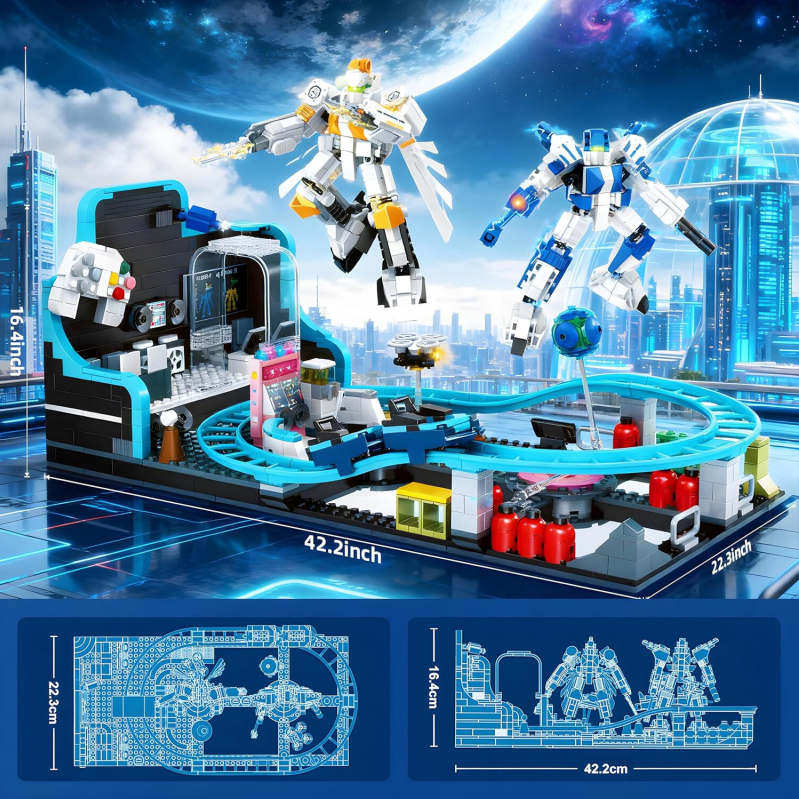 Space Robotics Building Block Set - Ultimate STEM Toy for Kids