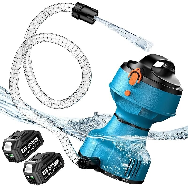 SEESII 720GPH Floating Water Pump with Batteries and Charger