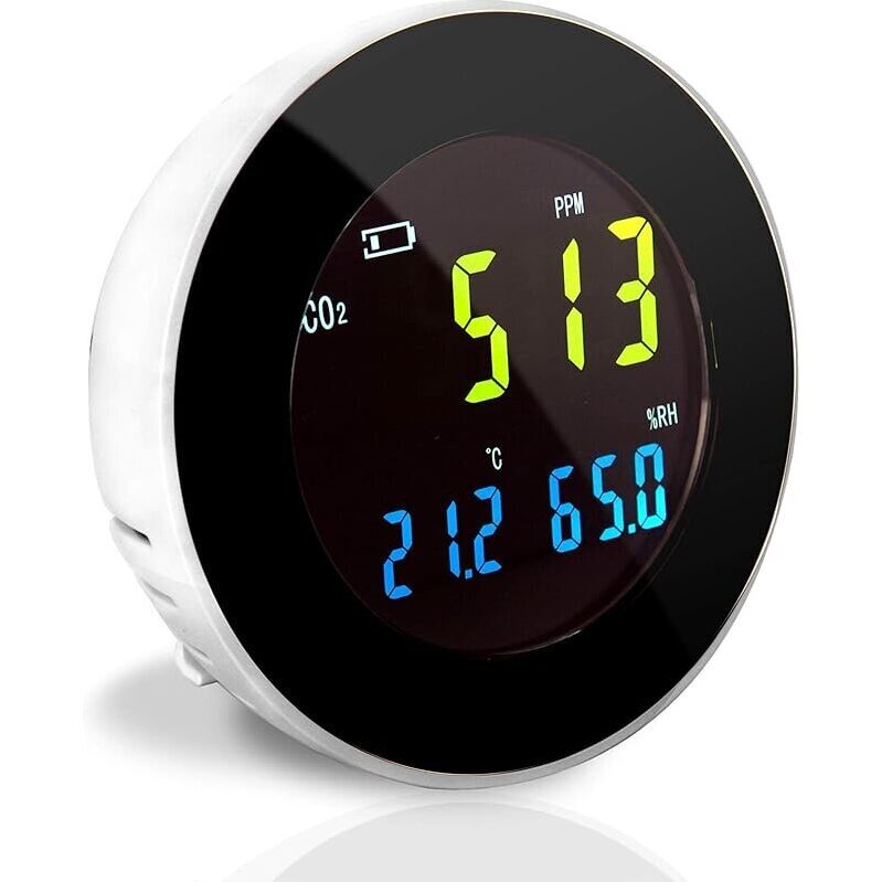 Pyle Smart Indoor Air Quality Monitor - Reliable Air Pollution Detection