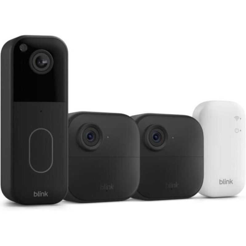 Blink Video Doorbell + Outdoor 4 - Wireless Smart Security Cameras, 63% Off