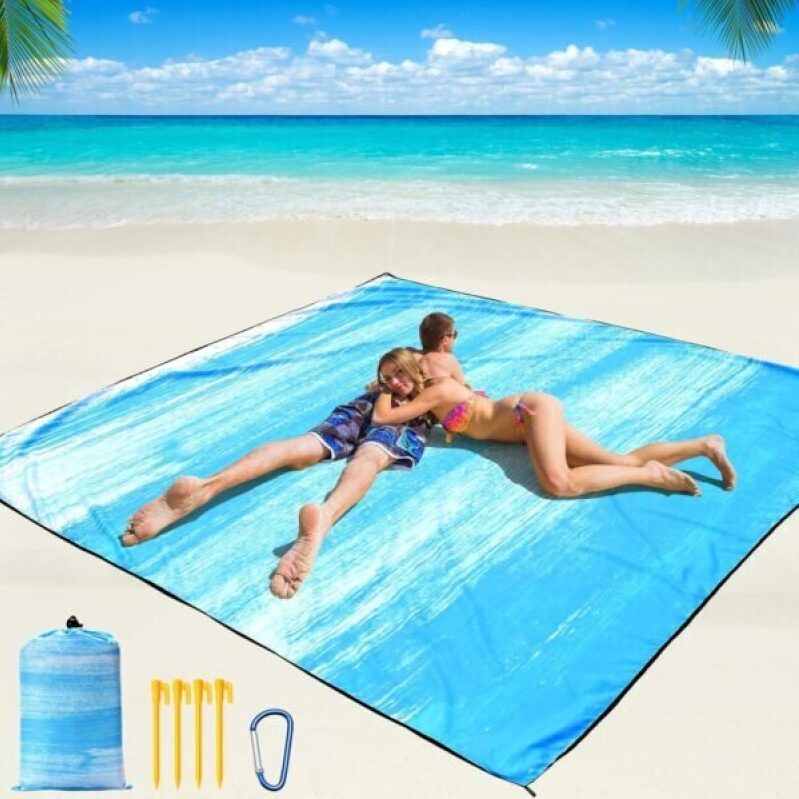 Durable Waterproof Beach Blanket - Ideal for Beach Picnics and Outdoor Activities