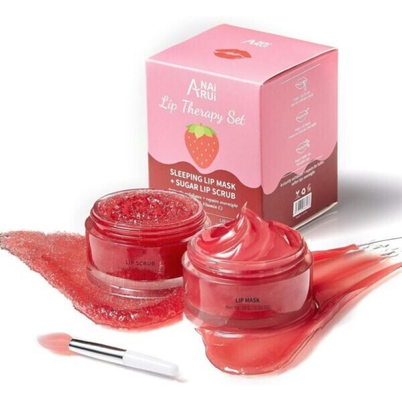 Lip Therapy Set with Sleeping Lip Mask & Sugar Lip Scrub -57% Discount
