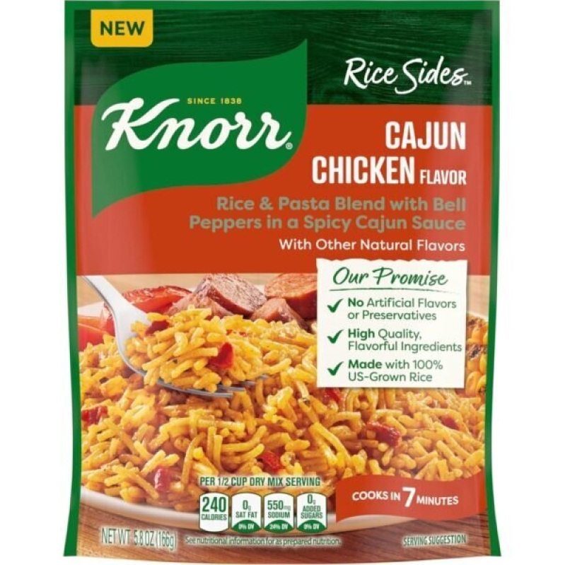 Cajun Chicken Flavor Rice & Pasta Blend - Quick & Tasty Side Dish