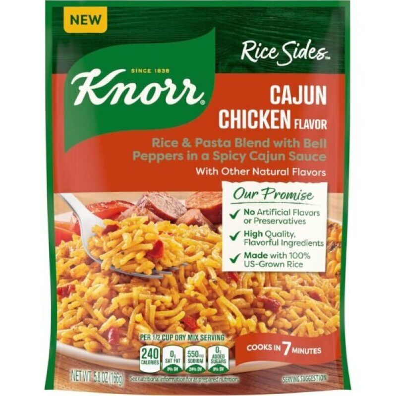 Cajun Chicken Flavor Rice & Pasta Blend - Quick & Tasty Side Dish