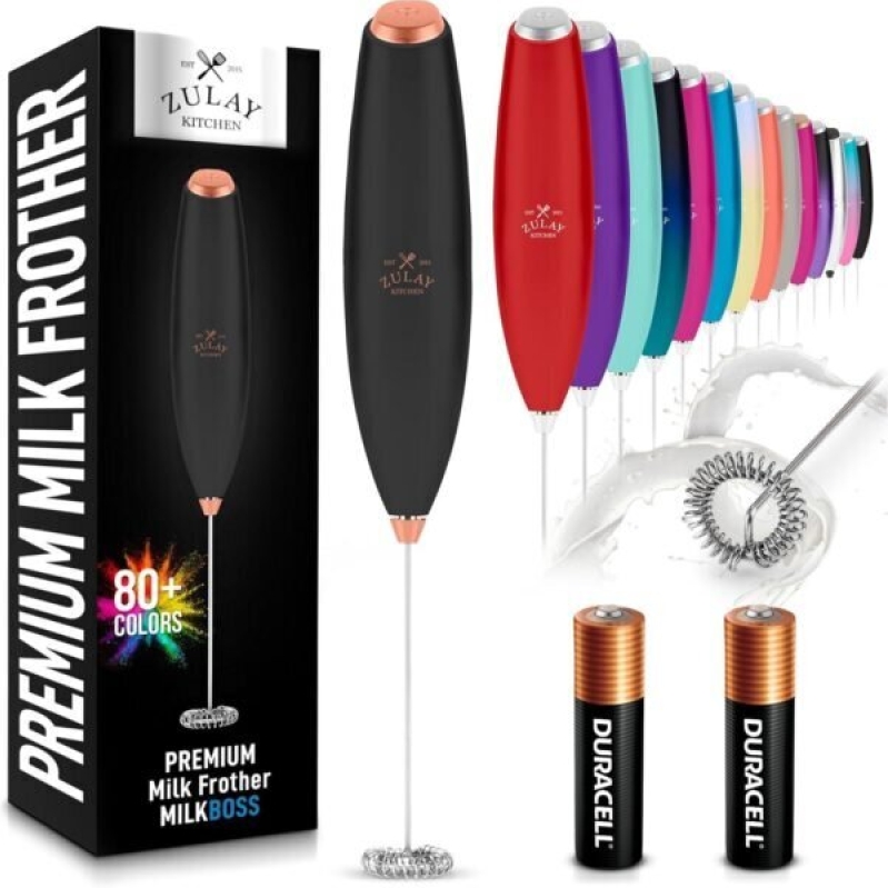 Premium Milk Frother - Electric Handheld Milk Frother - 54% OFF