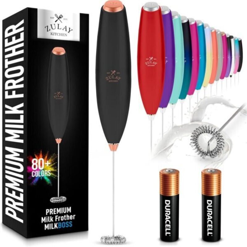Premium Milk Frother - Electric Handheld Milk Frother - 54% OFF