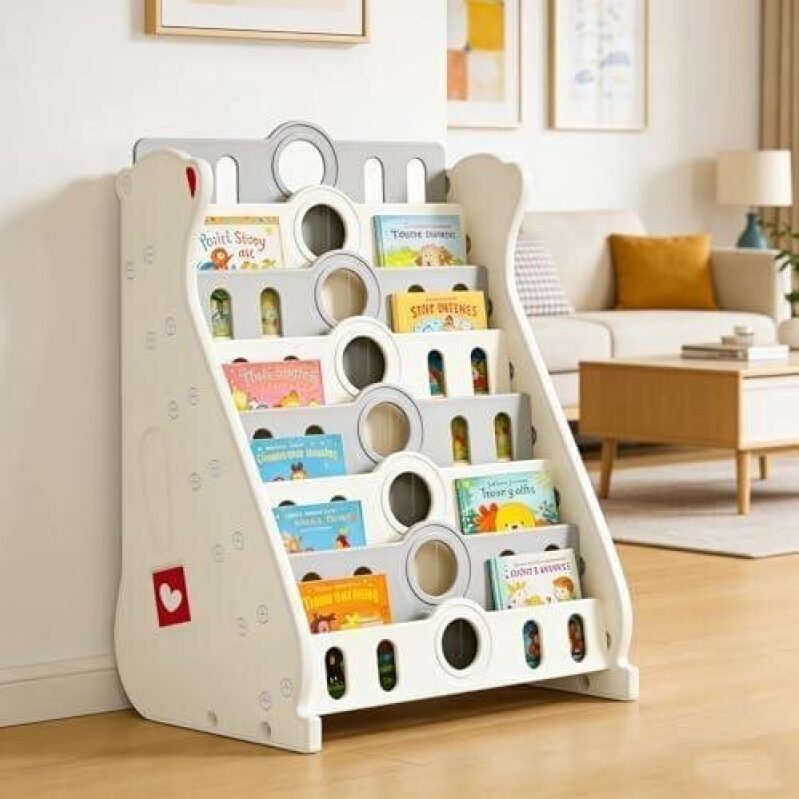 7-Tier Bookshelf for Kids - 40% Discount
