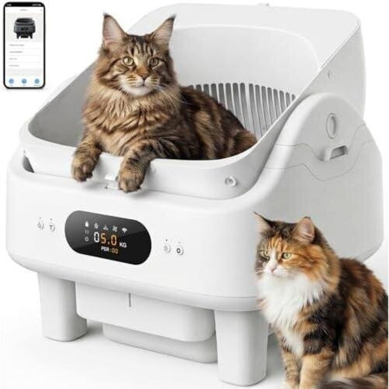 SmartCat Multi-Cat Self-Cleaning Litter Box - 56% Off