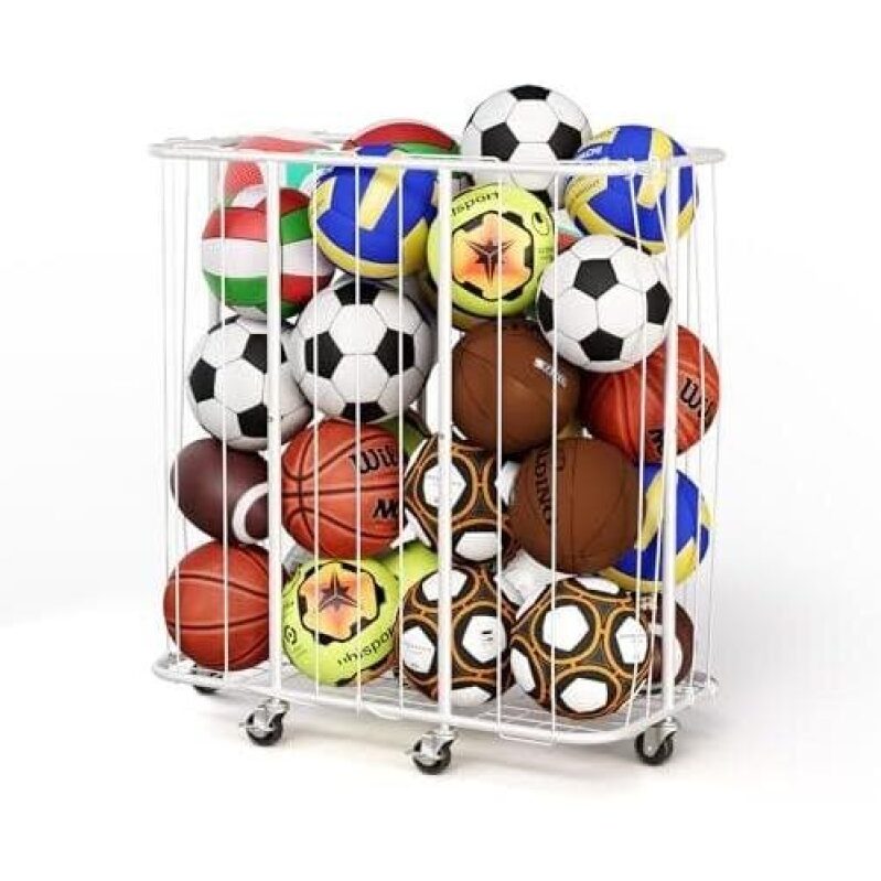 Maximize Your Sports Storage with the 250L Rolling Sports Bin – 50% OFF