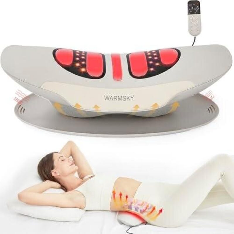 Smart Lumbar Traction Massager with Heat - 40% Discount