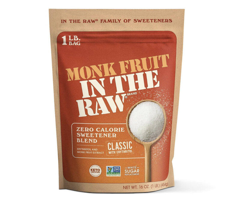 MONK FRUIT IN THE RAW Zero Calorie Sweetener