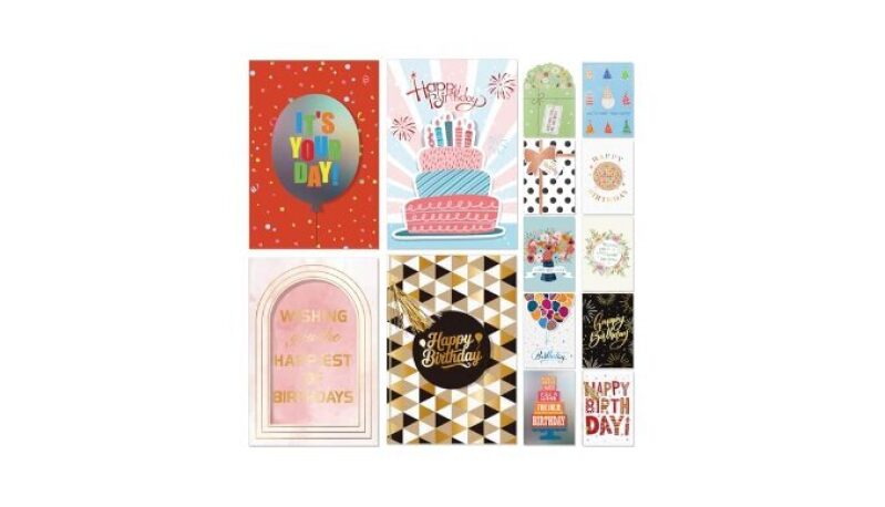 14 Pack 3D Handmade Birthday Cards Bulk with Envelopes