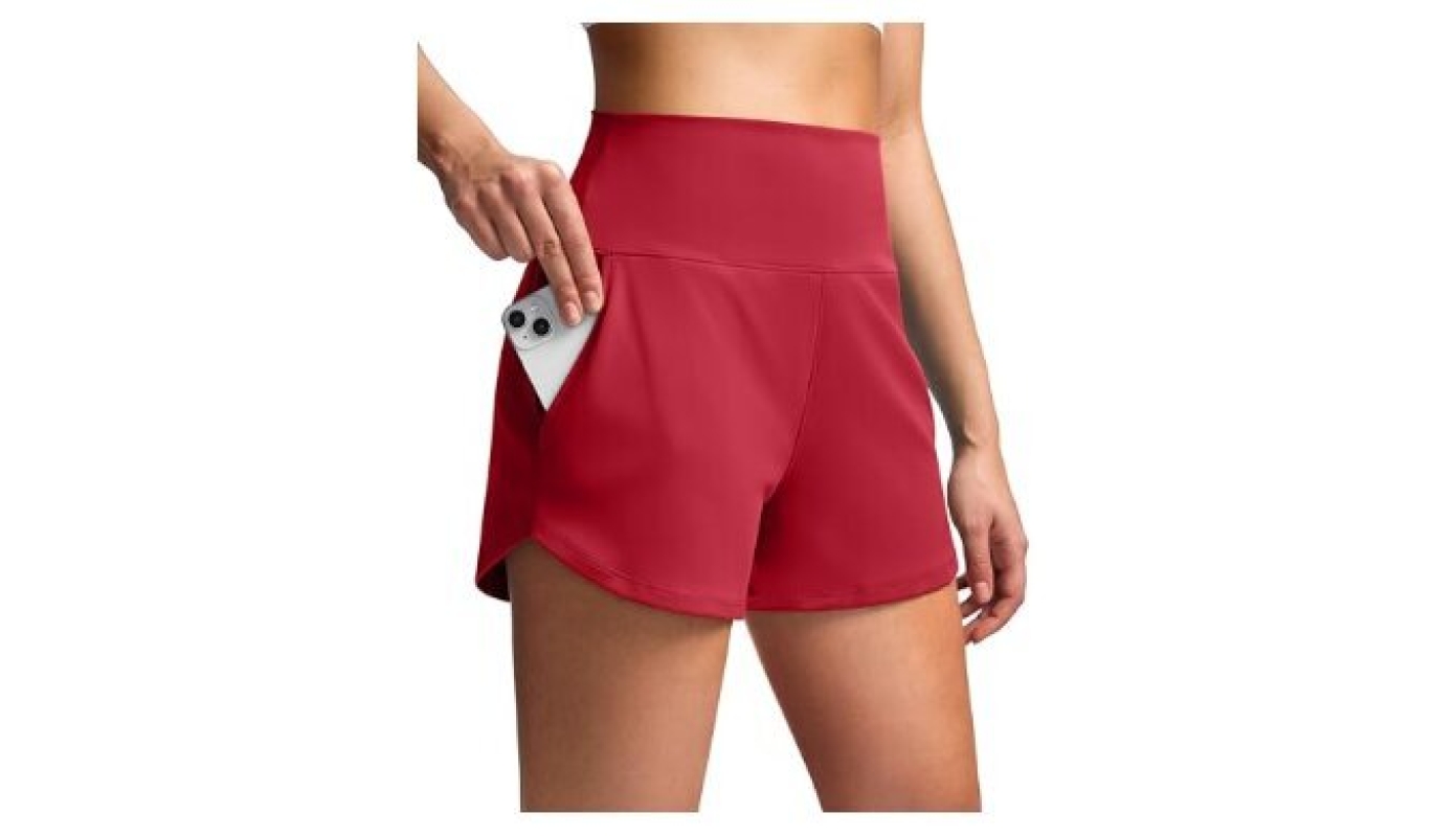 Soothfeel High Waisted Athletic Running Shorts for Women - Tummy Control & Versatility