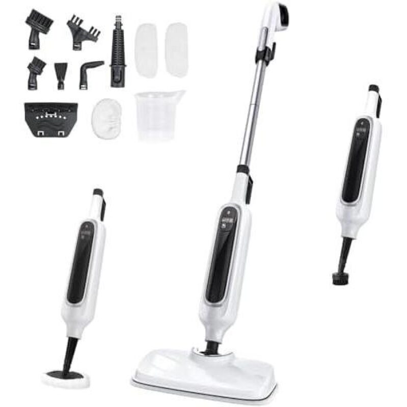 12-in-1 Detachable Handheld Steam Cleaner Mop - 52% OFF
