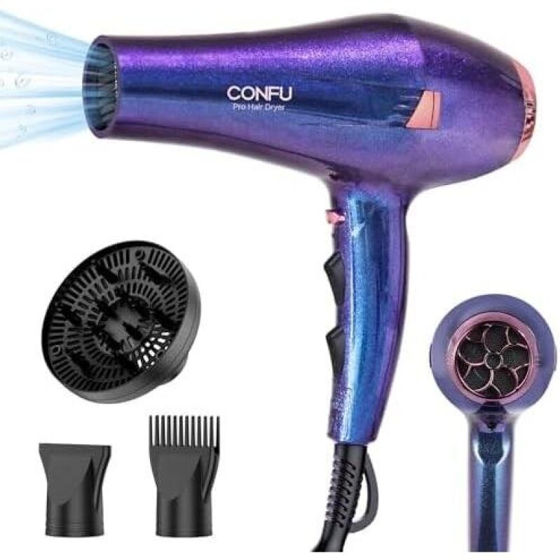 CONFU Pro/5倍速静音离子吹风机 51%OFF