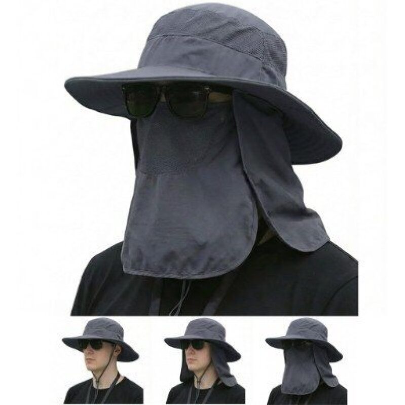 Gsoyti Unisex Outdoor Sun Protection Fisherman Hat