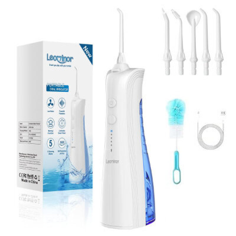 5 Modes Cordless Dental Water Flosser with 7 Tips