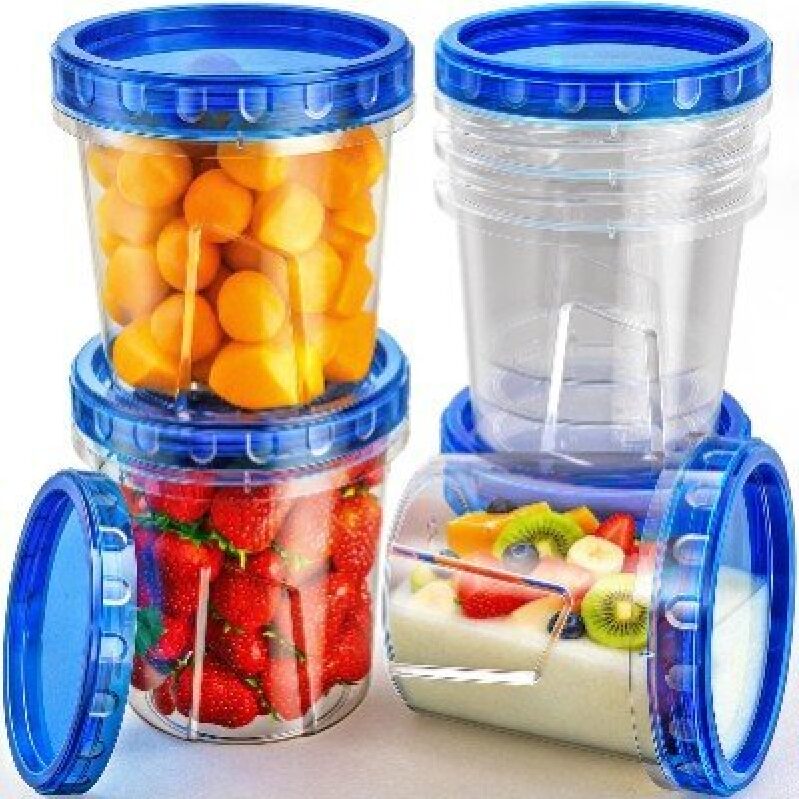 6-Pack 24oz Airtight Food Storage Containers