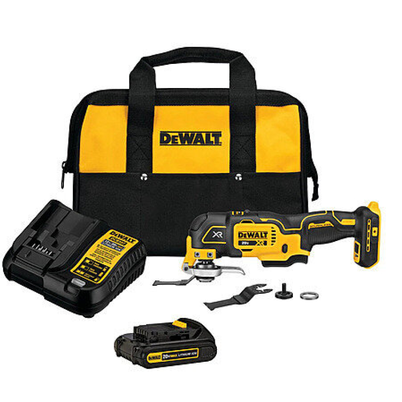 DeWalt DCS356C1 Oscillating Multi-Tool Kit: 20V MAX Brushless Motor