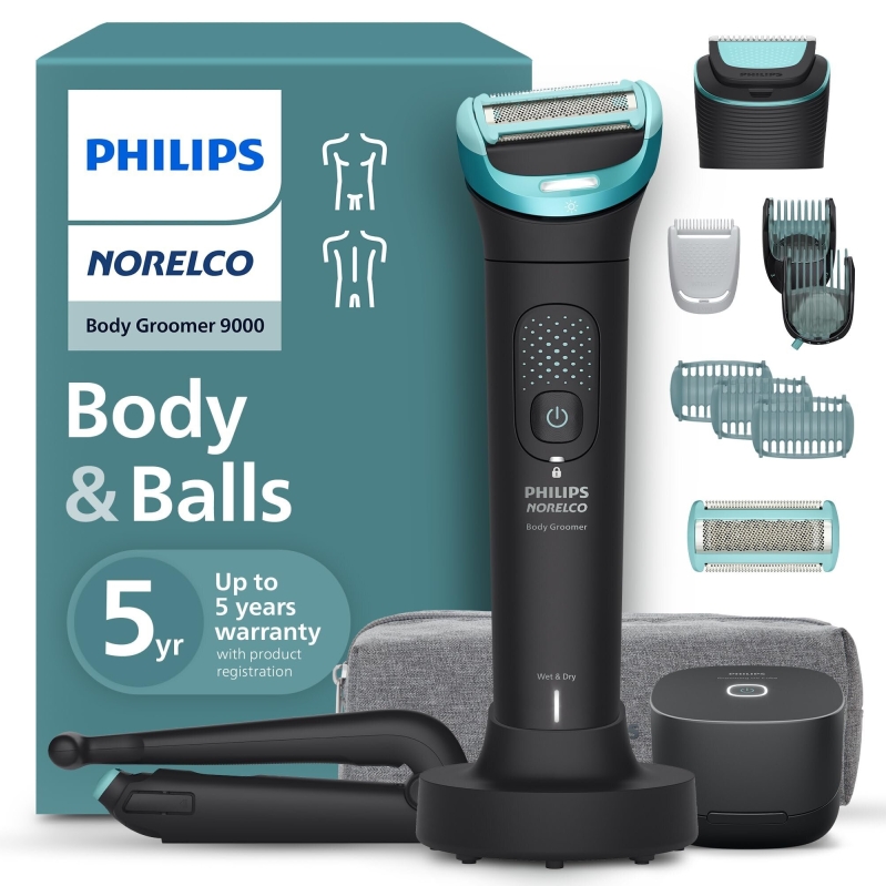 Philips Norelco Body Groomer 9000 Series: Ultimate Grooming Tool for Men