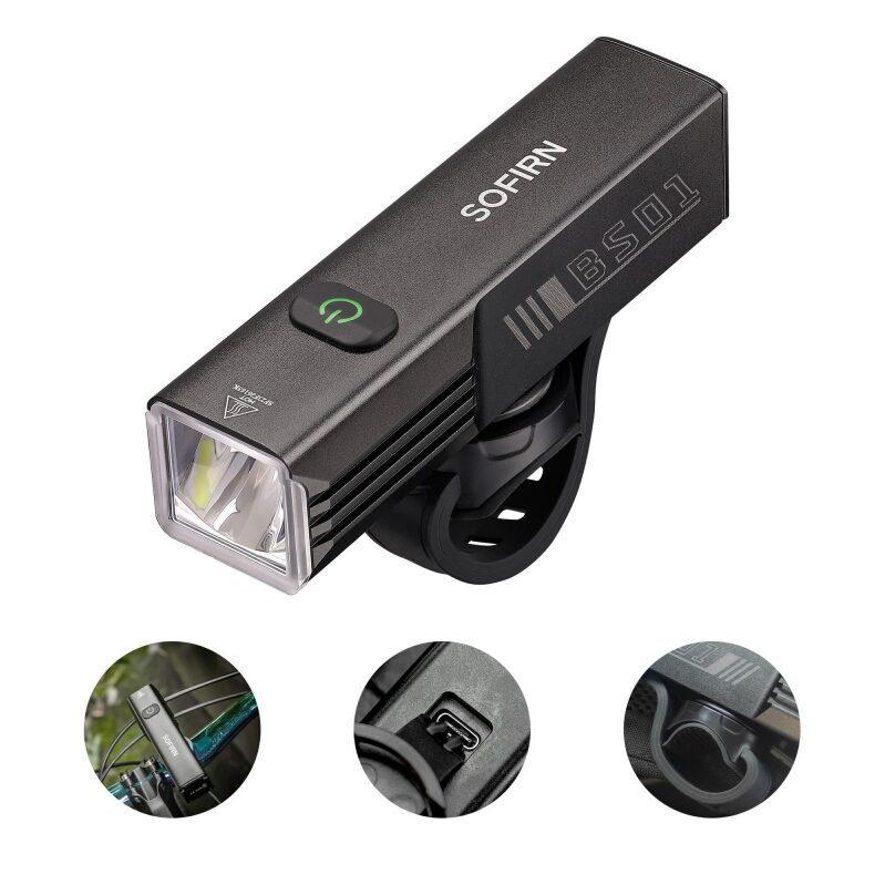 SOFIRN BS01 2000lm Bike Light USB Charging 5000mAh