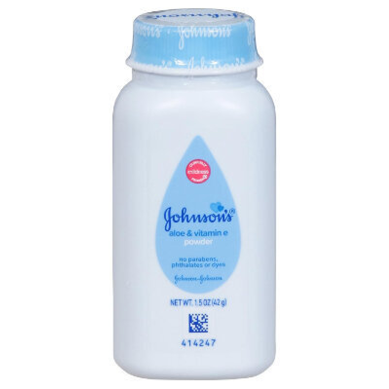 Johnson's Baby Aloe & Vitamin E Powder for Sensitive Skin