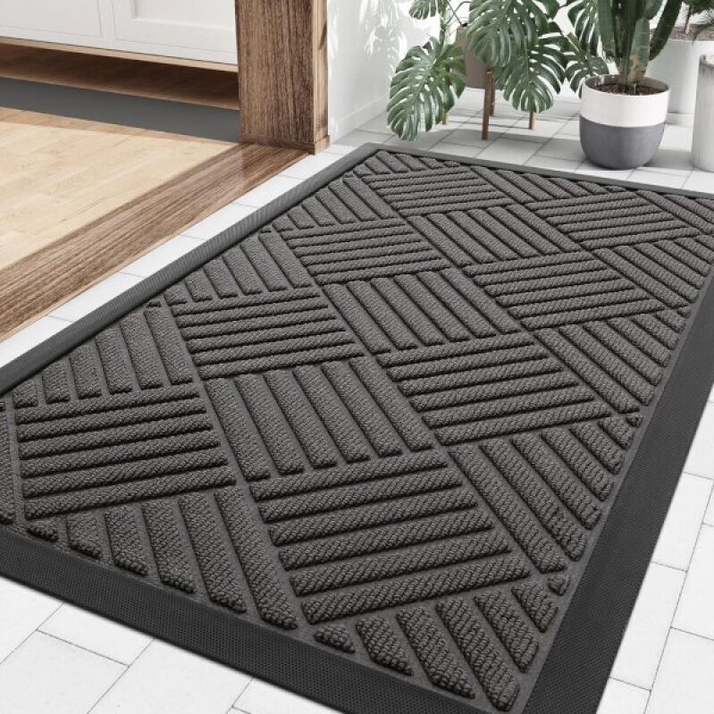 Heavy Duty Outdoor Rubber Door Mat - $8 Deal at Amazon