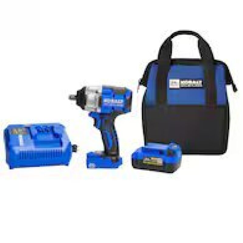 Kobalt Next-Gen 24-Volt Max 1/2-Inch Drive Cordless Impact Wrench - High Performance Tool