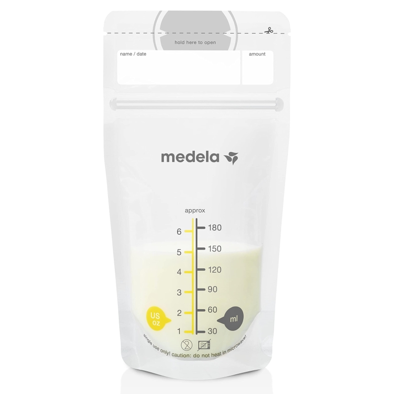 100-Count Medela Breast Milk Storage Bags for Safe and Hygienic Milk Storage