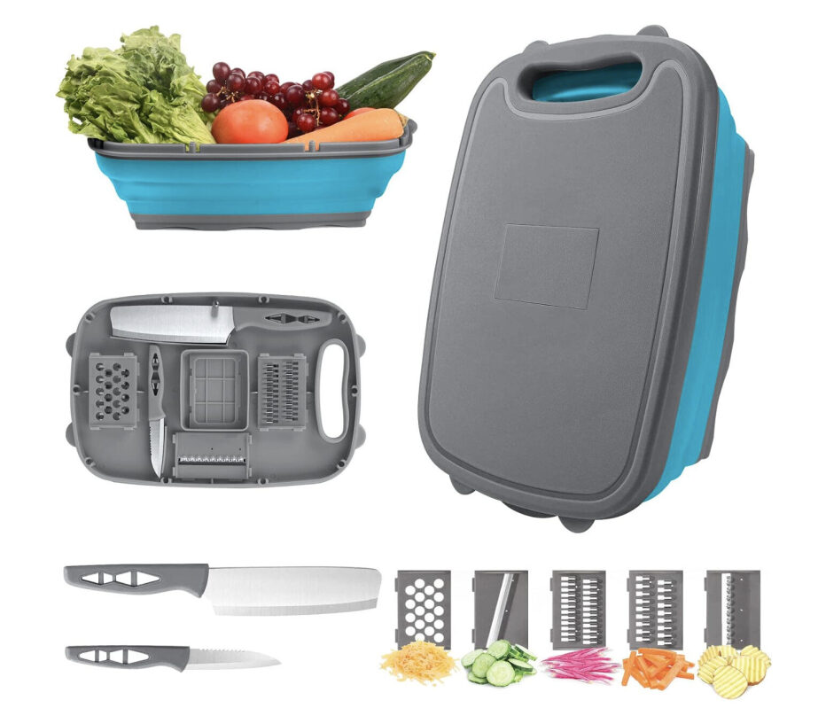 Multi-Functional Folding Cutting Board with Prime Delivery