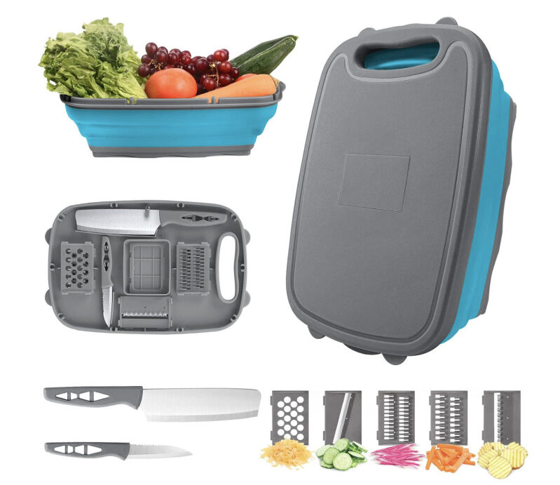 Multi-Functional Folding Cutting Board with Prime Delivery