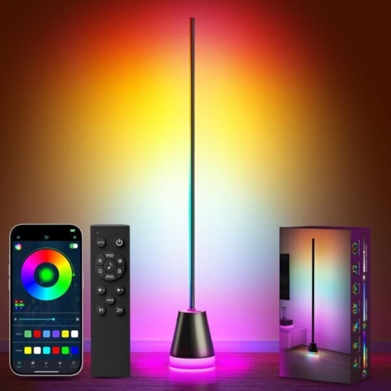 Keepsmile Smart RGB LED Corner Lamp - 69% Off
