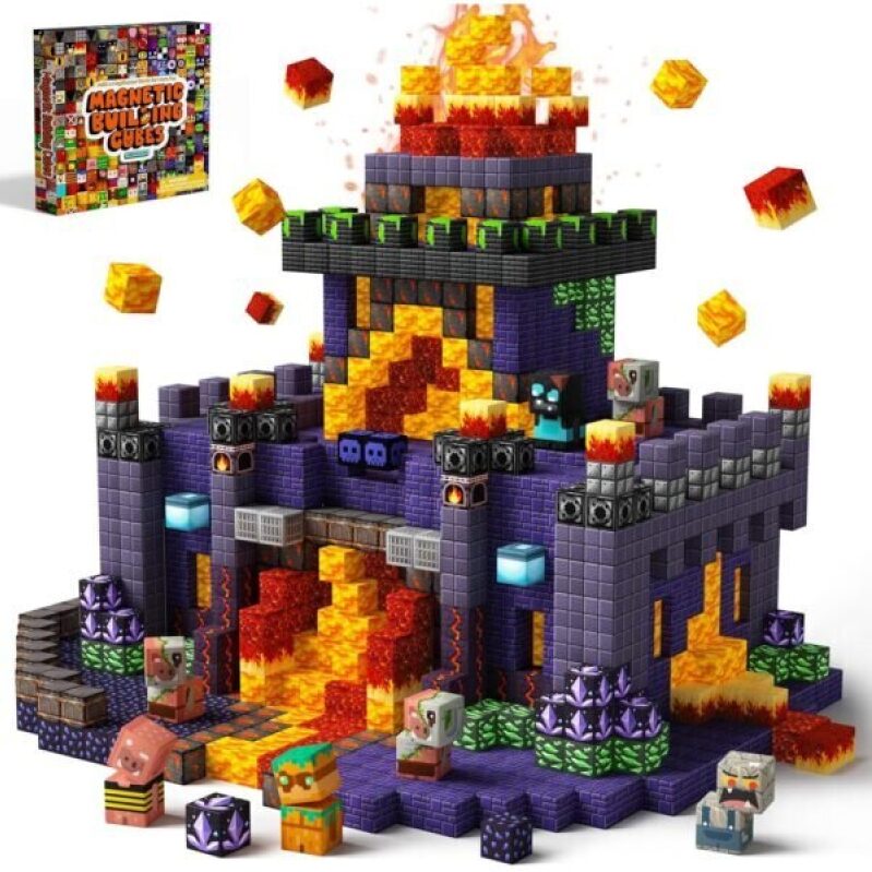 100PCS Magnetic Building Cubes - Ultimate Creativity Boost