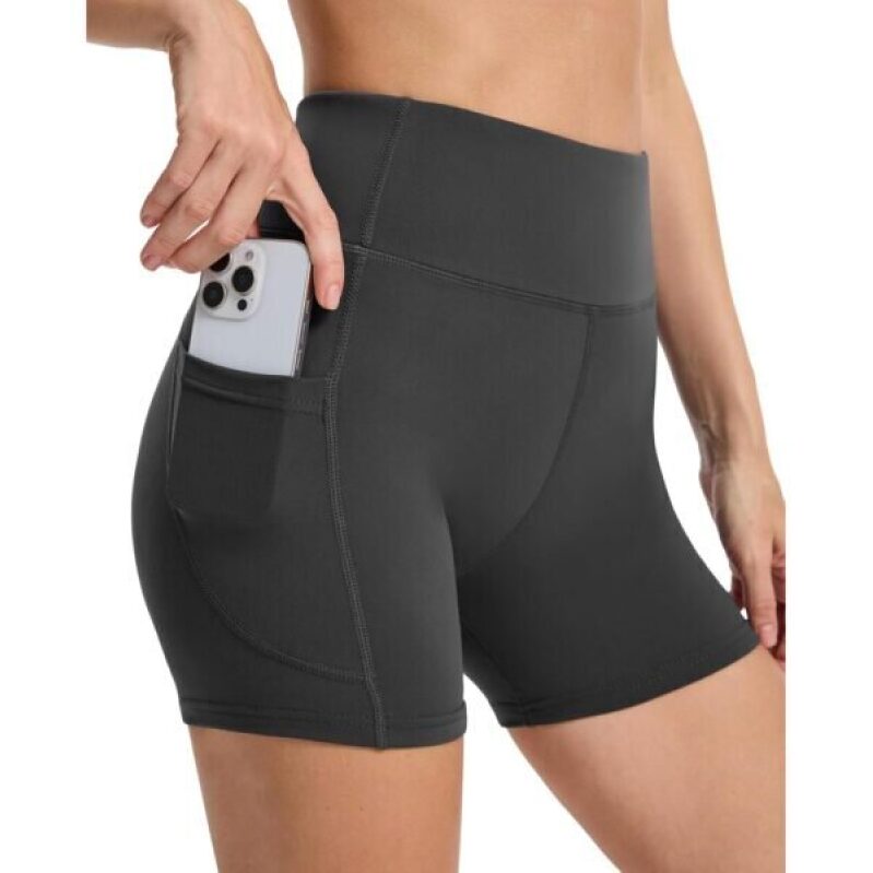 50% Off: Women's Yoga Biker Shorts with Pockets - Perfect for Active Lifestyles