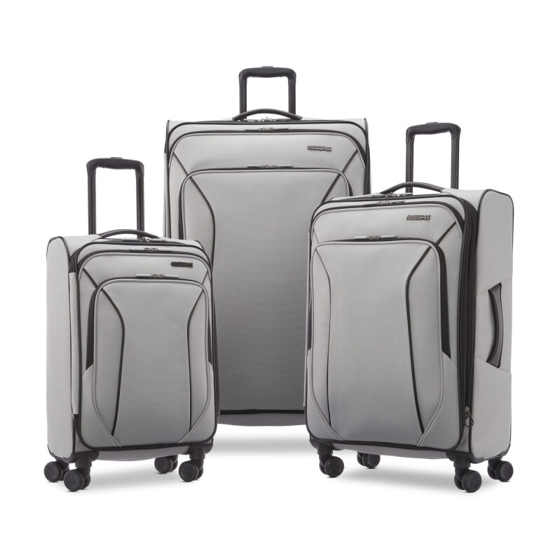 American Tourister X-Lite 3-Piece Luggage Set with Spinner Wheels