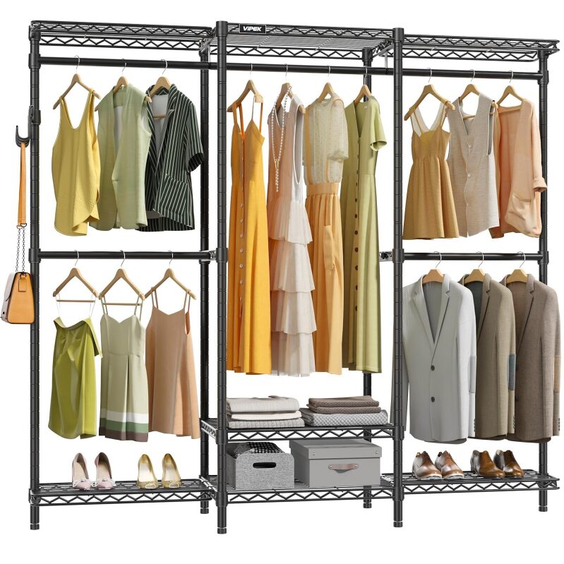 VIPEK V3 Nano Clothes Rack - Maximize Storage with 800LBS Load Capacity