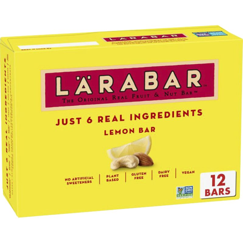 12-Count Larabar Lemon Bar Fruit and Nut Bars